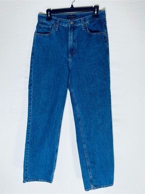 Silver Jeans Highly Desirable Straight Leg High Rise Blue Jeans 28 Normcore